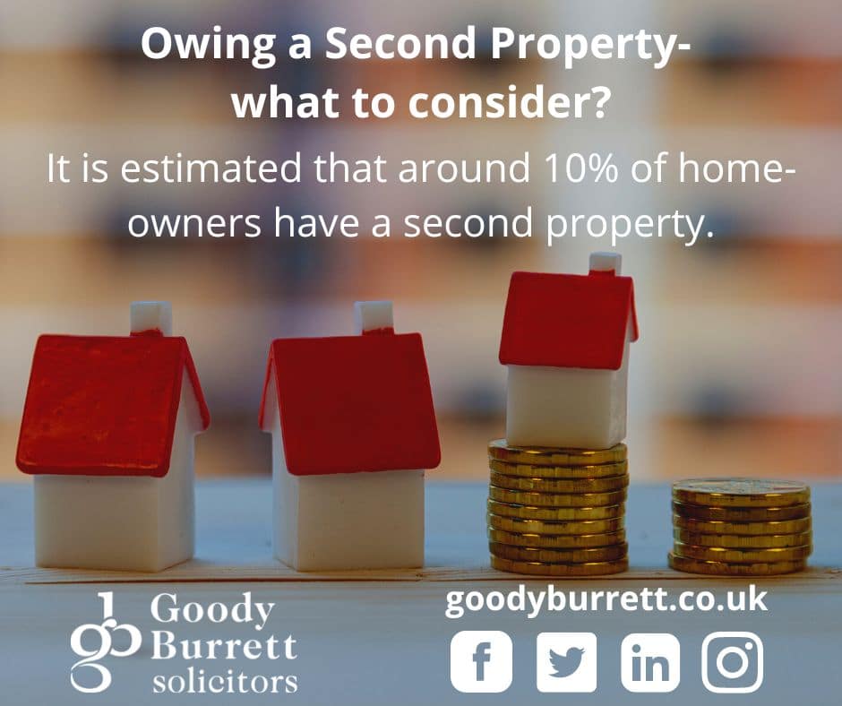 Owing a Second Property- what to consider