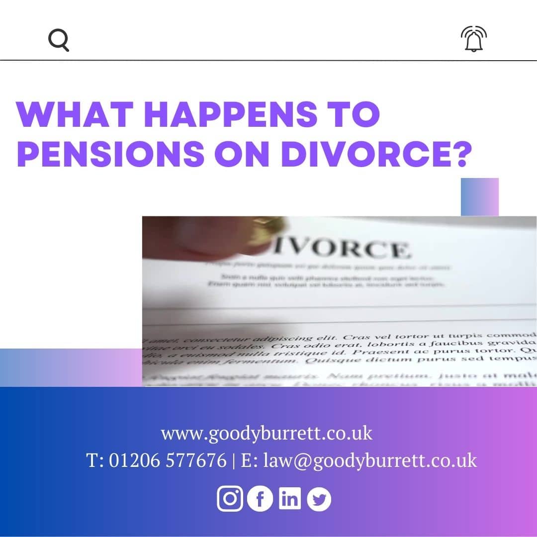 What happens to pensions on divorce?