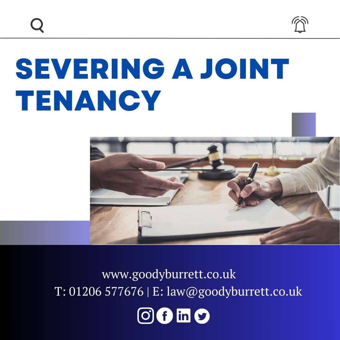 Severing a Joint Tenancy