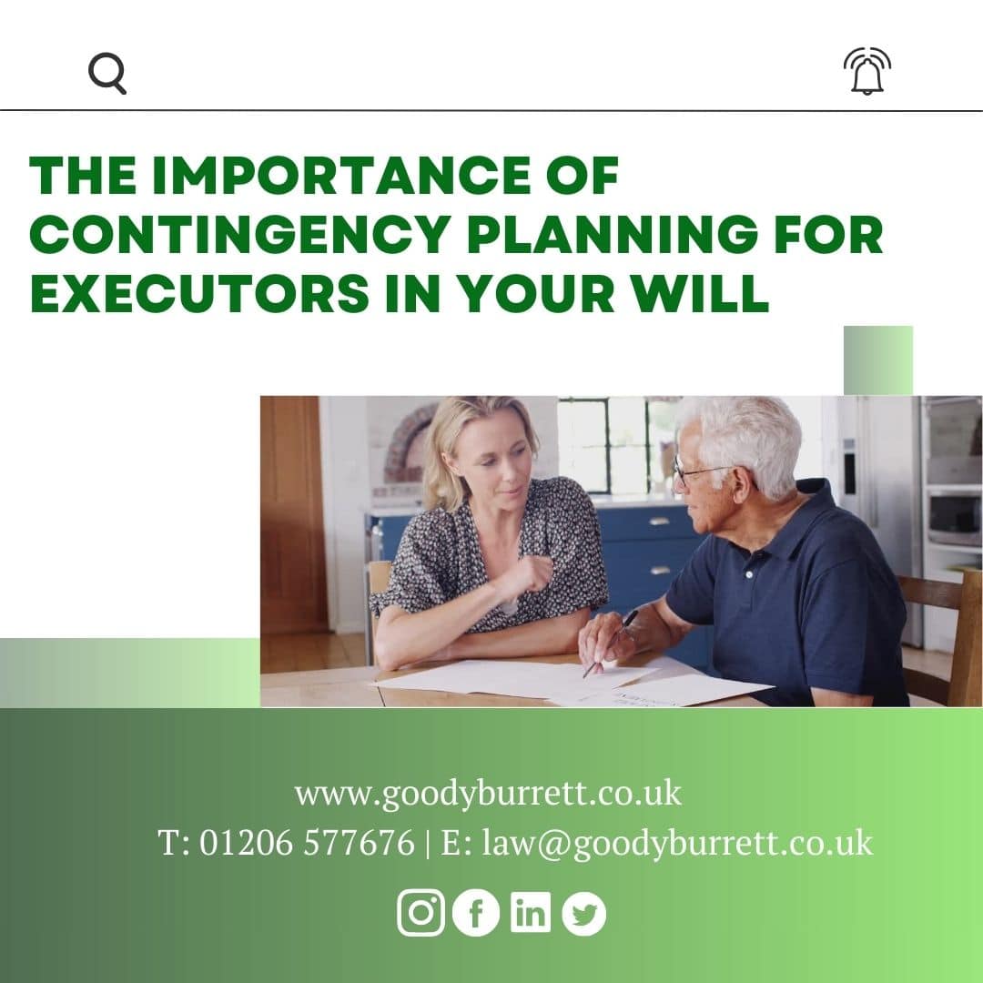 The Importance of Contingency Planning for Executors in Your Will